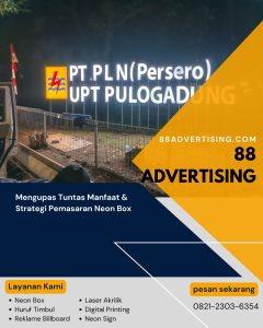 Mengupas Tuntas Manfaat & Strategi Pemasaran Neon Box