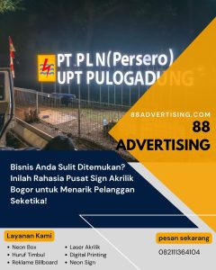 Bisnis Anda Sulit Ditemukan? Inilah Rahasia Pusat Sign Akrilik Bogor untuk Menarik Pelanggan Seketika!