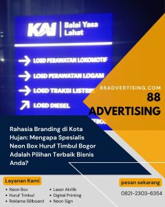 Rahasia Branding di Kota Hujan: Mengapa Spesialis Neon Box Huruf Timbul Bogor Adalah Pilihan Terbaik Bisnis Anda?
