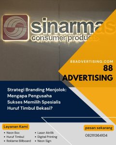 Strategi Branding Menjolok: Mengapa Pengusaha Sukses Memilih Spesialis Huruf Timbul Bekasi?