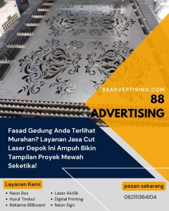 Fasad Gedung Anda Terlihat Murahan? Layanan Jasa Cut Laser Depok Ini Ampuh Bikin Tampilan Proyek Mewah Seketika!