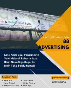 Kafe Anda Sepi Pengunjung Saat Malam Rahasia Jasa Bikin Neon Sign Bogor Ini Bikin Toko Selalu Ramai!