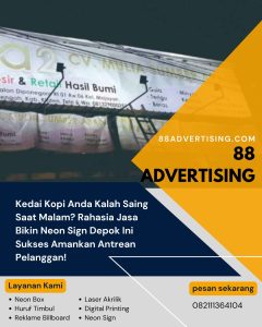Kedai Kopi Anda Kalah Saing Saat Malam Rahasia Jasa Bikin Neon Sign Depok Ini Sukses Amankan Antrean Pelanggan!