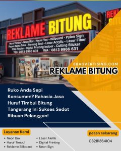 Ruko Anda Sepi Konsumen Rahasia Jasa Huruf Timbul Bitung Tangerang Ini Sukses Sedot Ribuan Pelanggan!