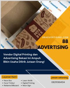 Vendor Digital Printing dan Advertising Bekasi Ini Ampuh Bikin Usaha Dilirik Jutaan Orang!